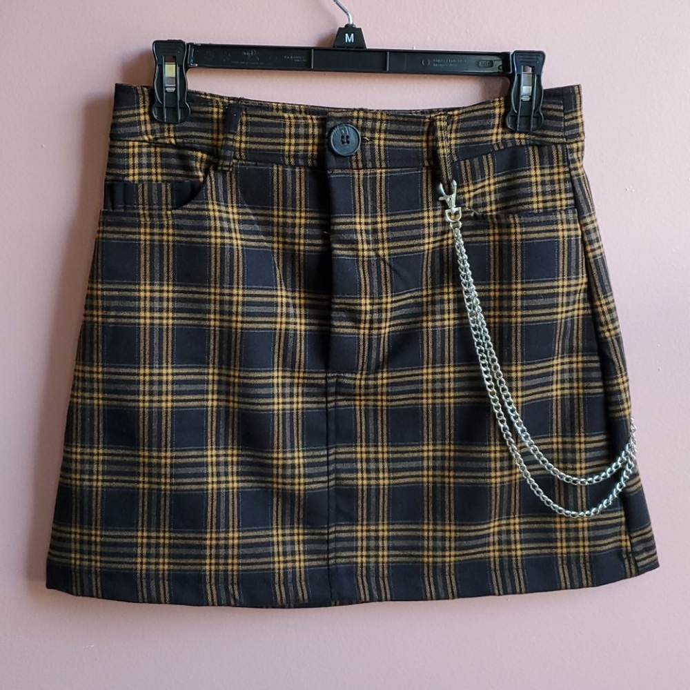 Plaid skirt